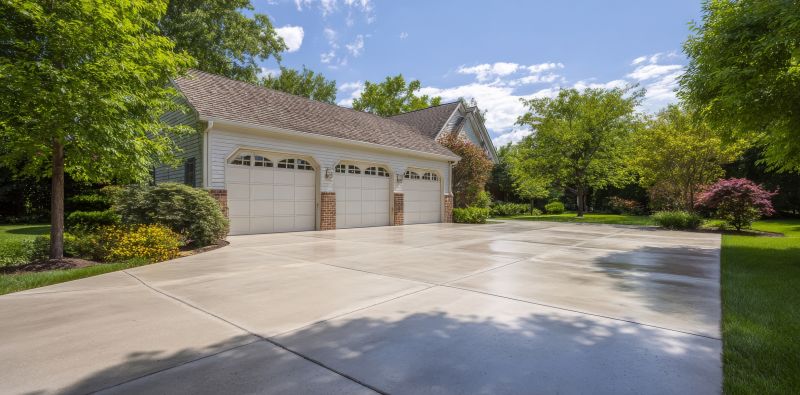Traditional Concrete Driveway